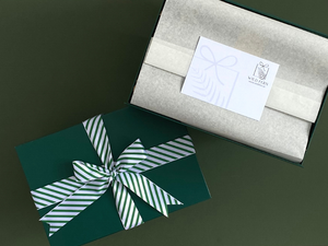 Looking for gift ideas? Gift box, made in Ireland, luxury Irish brands. McNutt green scarf. Herb Dublin candle.Green badly made books.  Locally made. Perfect for corporate gift and occasion gifts .  